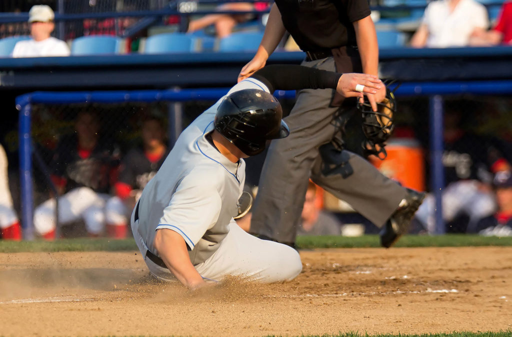 Preventing Baseball Sliding Injuries While Running Bases